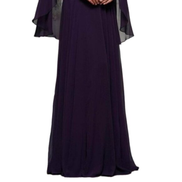 NWT Marsoni MV1350 Beaded Aubergine Size 22 - Picture 2 of 5